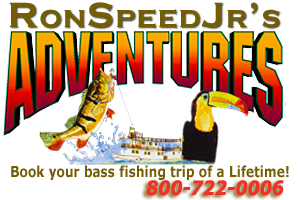 Ron Speed Jr's Adventures - Mexico bass fishing and Amazon peacock bass fishing outfitter logo