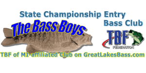 The Bass Boys club state championship entry, TBF-affiliated club