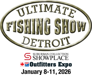 Ultimate Fishing Show Detroit 2026 logo
