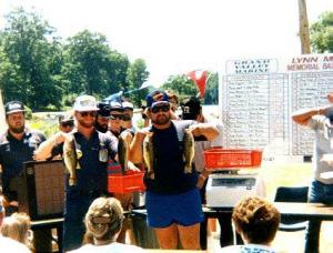 Way back in June 1988, ‘Bigfish’ Chip & I had a great day on the water to win the 2nd Lynn Dennis charity tournament on the Grand River in Lansing. Bigfish & I won 11 tournaments on the river while fishing together. 