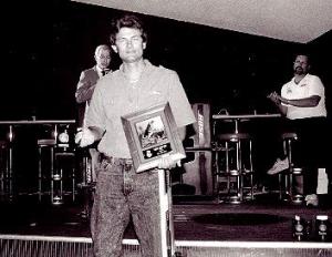 Randy VanDam shown with a high finish at the 1996 Grand River federation state classic (Grand Isle Marina). 