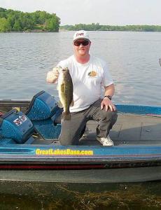 Lake Ovid is a big largemouth factory - another big one I caught in June 06 flipping a Zoom Super Hog.