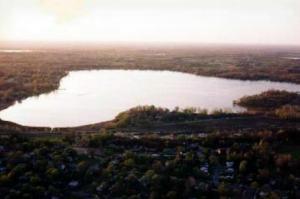 My home field ‘disadvantage’ - Lake Lansing from overhead. After taking 1st place & big bass in my 1st tournament there years ago, I've done nothing to brag about since. I catch fish there just for fun a few times a year in the old swamp turned lake.